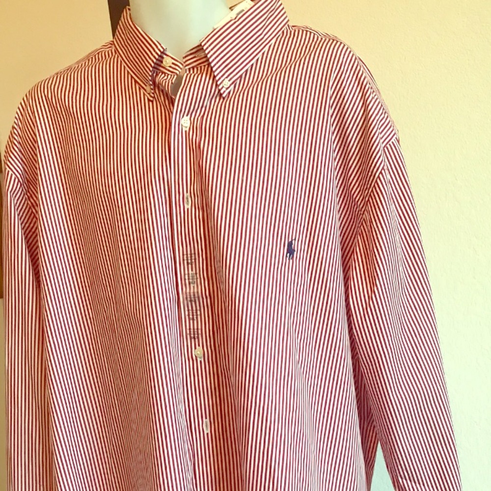 Ralph Lauren Classic fit striped shirt.